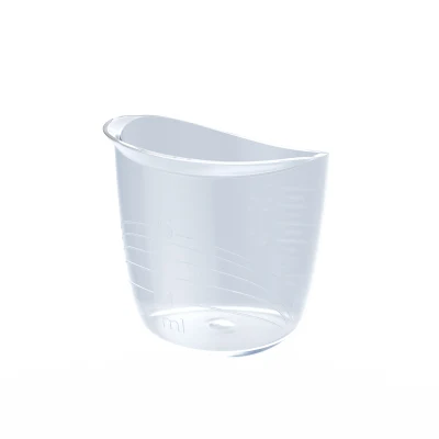 BPA フリーのプラスチック目盛りカップ 30 ミリリットル赤ちゃん薬計量カップ